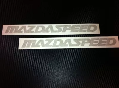 Racing Decal Sticker For Mazdaspeed (New) Gold X2 • $12.99