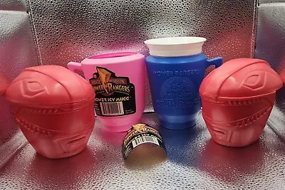 1994 Power Rangers Cups Promo Quaker Oats Bowls & Icy Muggs 1 Freezer Insert • $32.88