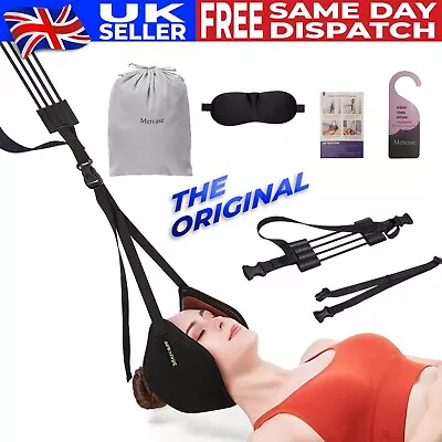 Neck Cervical Head Hammock Traction Device Stretcher Decompress Portable GENUINE • £13.45