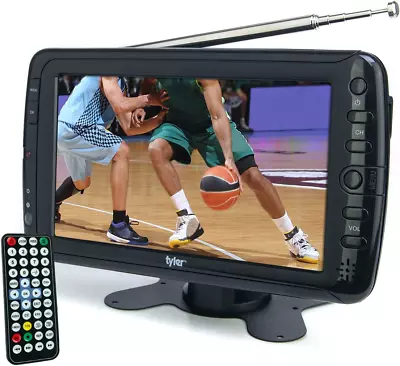 Tyler 7  Portable 720p TV LCD Monitor Rechargeable Battery Powered Wireless USB • $101.58