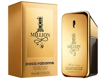 PACO RABANNE 1 Million 50ml Eau De Toilette Spray For Men NEW & SEALED • £47.99