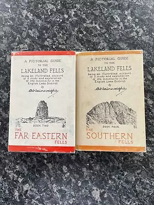 Alfred Wainwright: Vintage Pictorial Guides To The Lakeland Fells • £10