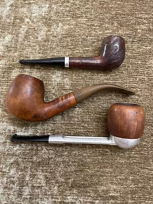 Vintage Smoking Tobacco Pipes Lot 3 • $29.99