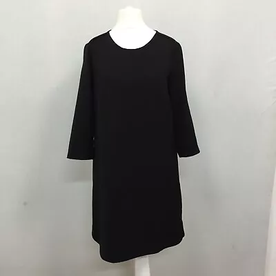 Mango Shift Dress Womens Uk Extra Small Tunic Black (XS) • $12.62