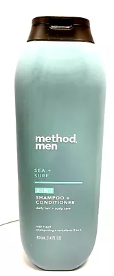 Method Men 2-in-1 Shampoo + Condtioner Sea + Surf 14 Ounces. • $9