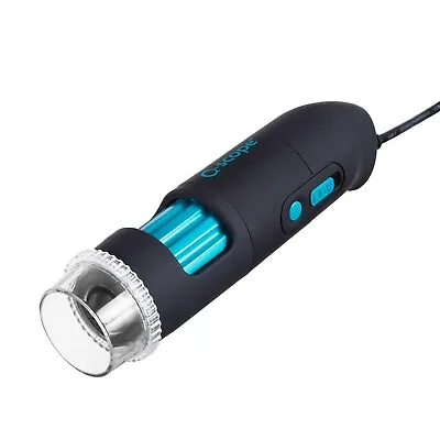 $121.59 • Buy Q-Scope 13200-P 1.3MP 200X Handheld USB Digital Microscope Camera With Polarizer