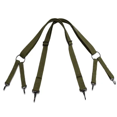 USMC M1944 Straps American Soldier Outdoor Military Bag Field Combat Retro WW2 • $23.90