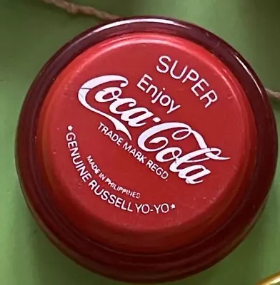 Vintage 1981 Super Coca-Cola Russell YO-YO - Coke YoYo Red Body And Rims • $75