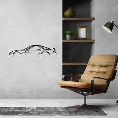 Wall Art Home Decor 3D Acrylic Metal Car Auto Poster USA Silhouette RX-7 FD • $89.99