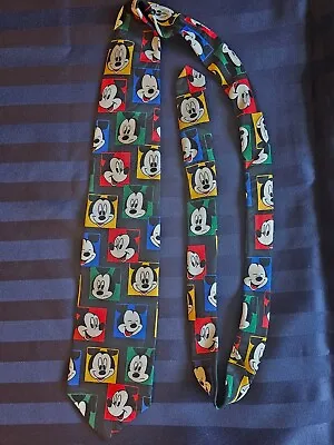 Vintage Disney Mickey Mouse Unlimited Necktie Tie • $6.99