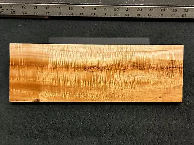 MASTER GRADE Hawaiian Curly Koa Billet Wood: 12  X 4  X 1  • $90