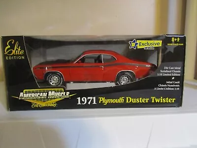 1/18 Scale Ertl American Muscle Toys R' Us Twister Red 1971 Plymouth Duster • $199.99