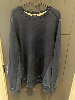 Abercrombie And Fitch Denim Sweatshirt Indigo L • £5