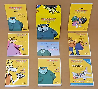 MUZZY MULTILINGUAL 8 DISC BBC LANGUAGE COURSE FOR CHILDREN In Metal Tin • $20.90