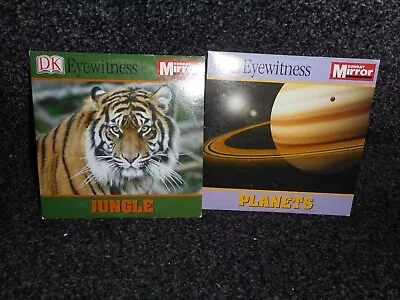 Dk Eyewitness: Jungle + Planets - Daily Mirror Dvd Promos • £3.50