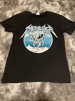 Metallica Skull T-Shirt Women’s Medium Short Sleeve Black • $7.50