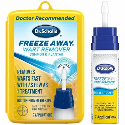 $12.95 • Buy Dr. Scholl's Freeze Away Wart Remover 7 Applications - NEW
