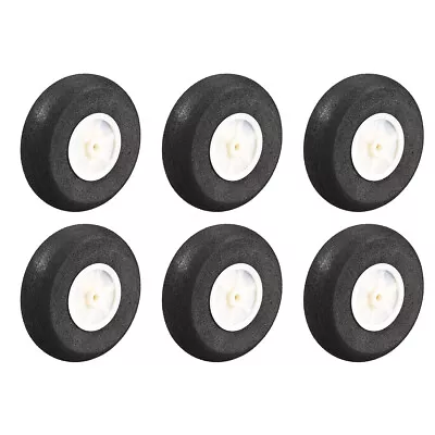 6PCS RC Airplane Aircraft Sponge Wheels 2.75 Inch X 0.14 Inch • $12.63