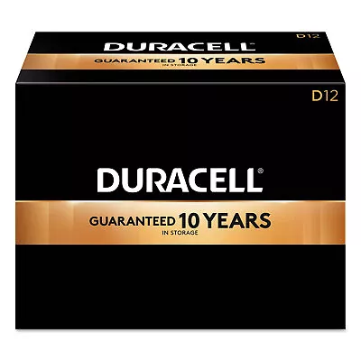 Duracell CopperTop Alkaline Batteries With Duralock Power Preserve Technology D • $21.98