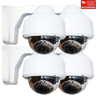 8 X Security Camera W/ SONY Effion CCD 3.5-8mm Infrared IR LEDs Outdoor CCTV Bvq • $631.90