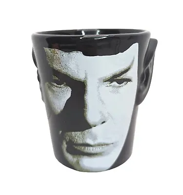 STAR TREK Spock Vulcan Ears Sculpted Leonard Nimoy Mug-20oz Pre Owned  • $12.99