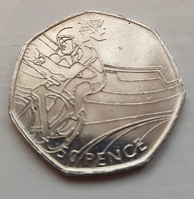 🔥🔥2011 London Olympics Cycling 50p COLLECTORS COIN 🔥🔥 • £25