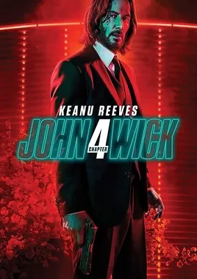 John Wick: Chapter 4 (DVD 2023) Brand New Sealed Region 1 Fast Free Shipping US • $8.76