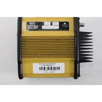 Pacific Crest PDL4535 Positioning Data Link - Yellow - For Parts / Repair Only • $199.95