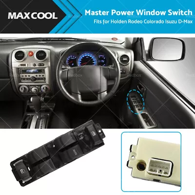 Master Power Window Control Switch​ Fits For Holden Colorado Rodeo Isuzu D-Max • $38.99