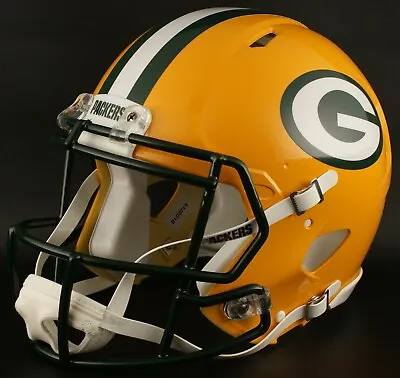 GREEN BAY PACKERS NFL Riddell SPEED Full Size Replica Football Helmet • $169.99