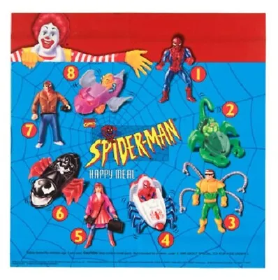 1994 Marvel Spider-man Mcdonalds Happy Meal Toys - U-pick • $2.99