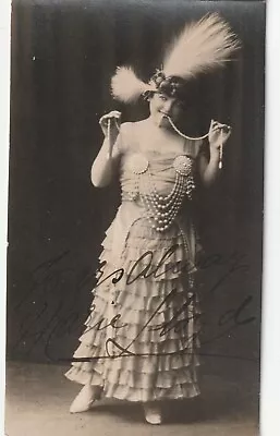 RARE- MARIE LLOYD †1922 @ 52 Vintage Music Hall Singer & Comedian Signed Pic • £39.95