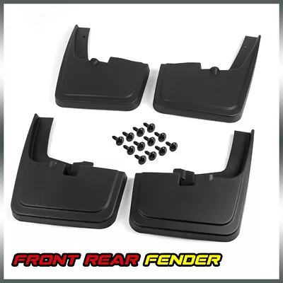 Fit For 2015-2020 Ford Molded F150 Splash Guards Mud Flaps With Wheel Lips 4Pcs • $24.70