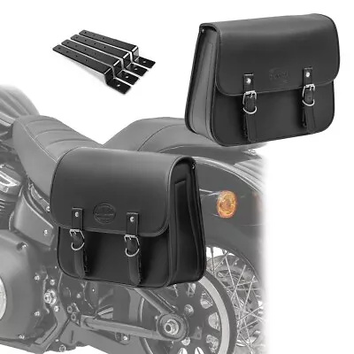 Set 2x Saddlebag + Bracket For Kawasaki VN 900 Classic / Custom Laredo • $254.99