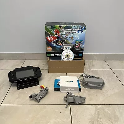 Nintendo Wii U Game Console Mario Kart Edition Boxed • $199