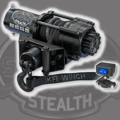 KFI Atv SE35 Stealth Winch With Mount Kit Fits Yamaha Grizzly 350 07-14 • $448.75