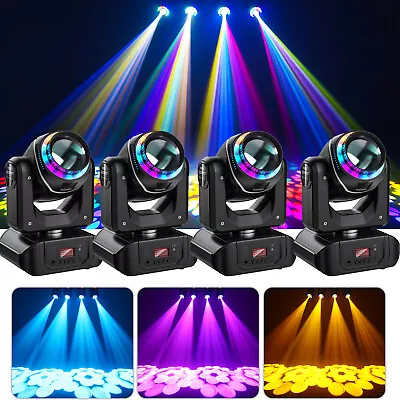 4PCS 150W LED Moving Head Lights 18Prism RGBW Gobo Beam Spot Light DJ Disco DMX • $111.14
