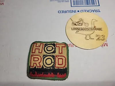 Vintage Hot Rod Patch Hat Jacket Vest For Your Ford Chevrolet Dodge Mopar Fan • $22.32