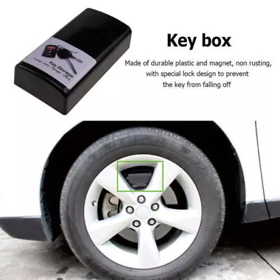 Stash Key Safe Storage Box Magnetic Portable Hidden Outdoor Car Key Holder • £7.79