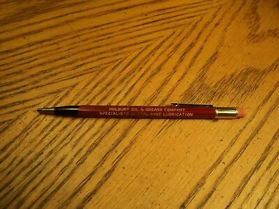 Vintage Autopoint Mechanical Pencil  Hulbert Oil & Grease Co 5-9/16  Long  USA • $11.99