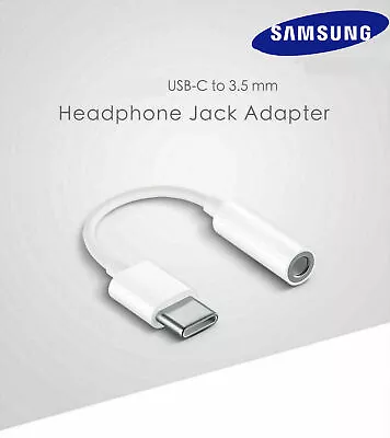 Samsung USB-C Headset Jack Adapter - Official Headphones Adaptor/Type C/USB-C  • £7.49