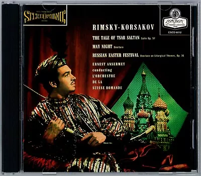 [London 24K Gold] Rimsky-Korsakov: The Tale Of Tsar Saltan Ansermet CSCD 6012 • £64.28