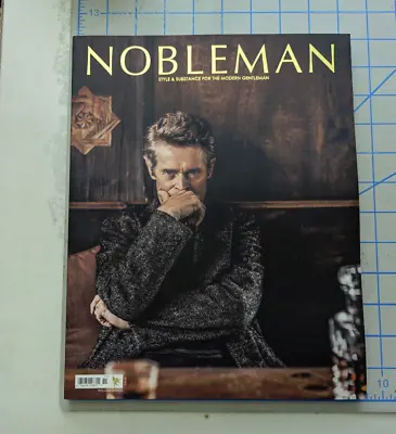 Nobleman Issue 11 Willem Dafoe Style Substance Modern Gentleman • $7.99