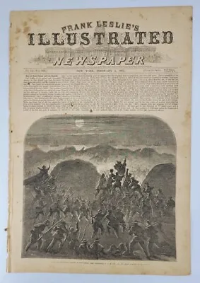 Fort Fisher Civil War Vintage Print 1865 Final And Triumphant Assault • $24.99
