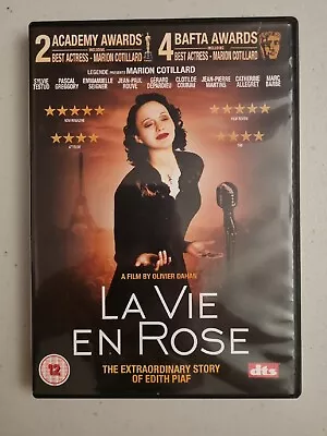 La Vie En Rose DVD Drama (2008) Marion Cottilard Cert 12 • £1.50