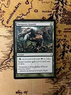 Mutagenic Growth Common New Phyrexia MTG Lightly Played • $1.75