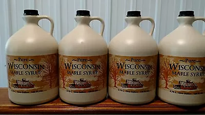 4 Gallons Pure Wisconsin Maple Syrup • $200