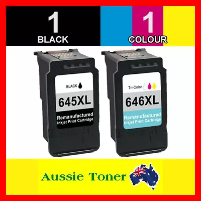 Generic PG-645XL CL-646XL Ink For Canon MG2460 MG2560 MG2960 MG2965 MG3060 MX496 • $31.30