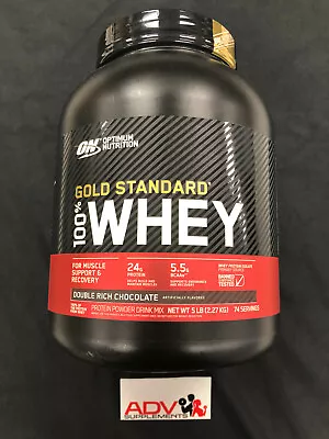 Optimum Nutrition Gold Standard 100% Whey Protein 5lb Discounted Low Price New   • $89.99