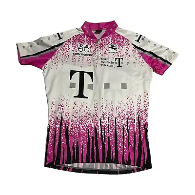 Vintage Eddy Merckx T-Mobile Cycling Jersey XL Team Deutsche Telekom Giordana • $69.99